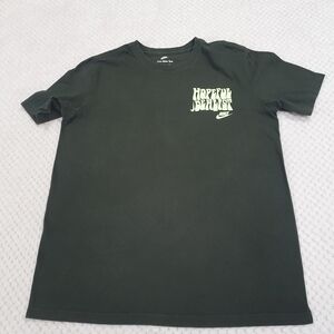 Nike Men’s Black Short-Sleeve 'Hopeful Realist' Graphic Tee
